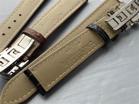 breitling watch black rubber strap|genuine Breitling leather watch strap.